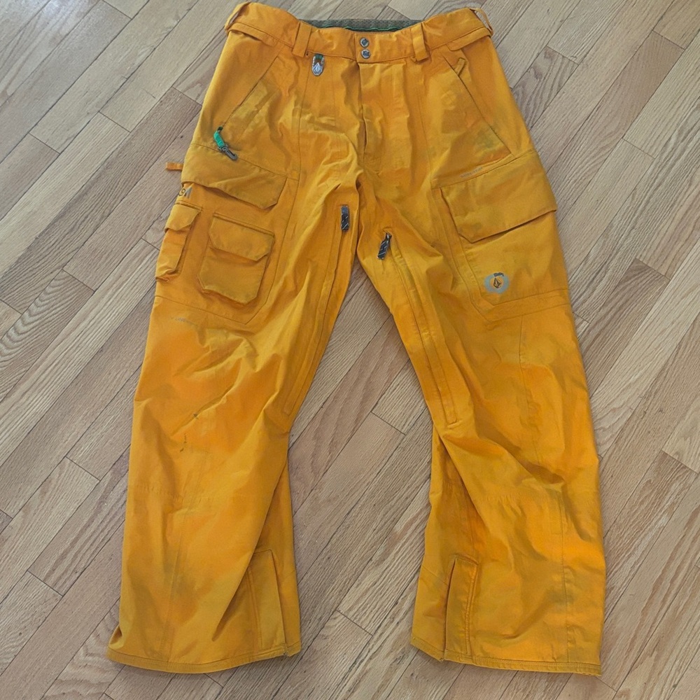 Volcom Orange Snowboard/Ski Pants